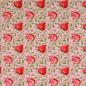Preview: Baumwolle bedruckt Erdbeeren auf Rosa